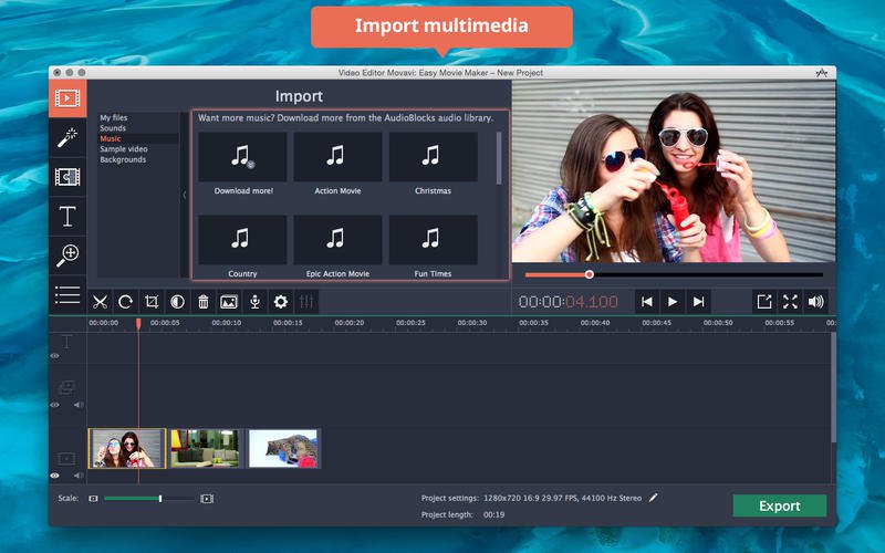 Movavi Video Editor Plus – công cụ Edit Video nhỏ gọn