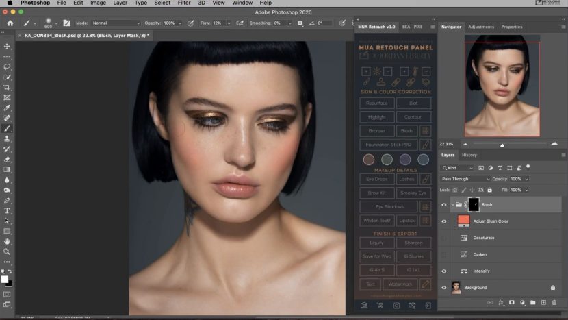 MUA Retouch Panel – Panel chỉnh sửa ảnh chuyên nghiệp