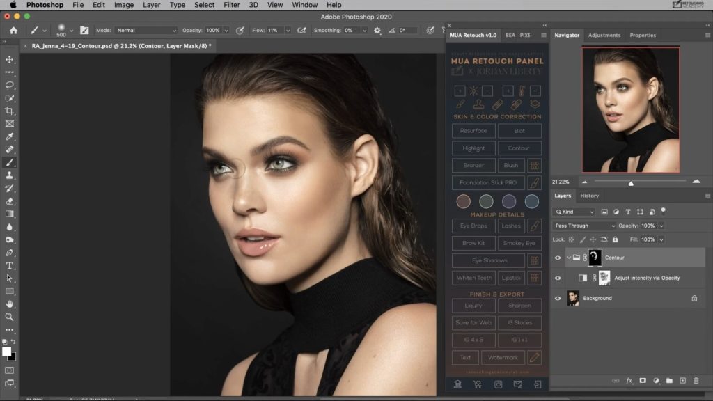 MUA Retouch Panel – Panel chỉnh sửa ảnh chuyên nghiệp