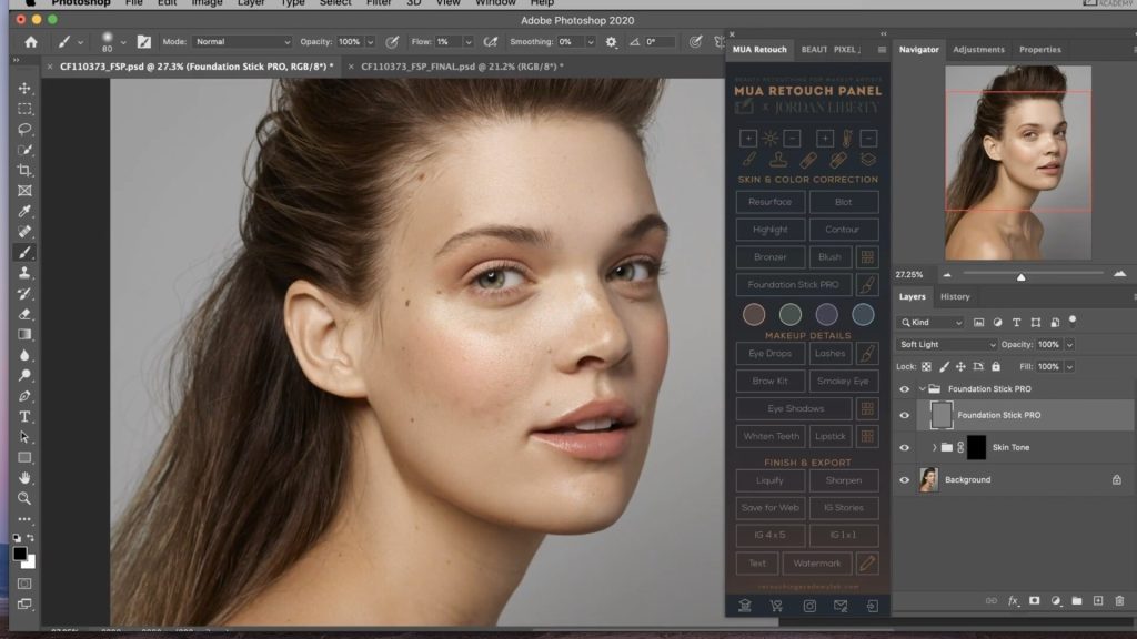 MUA Retouch Panel – Panel chỉnh sửa ảnh chuyên nghiệp