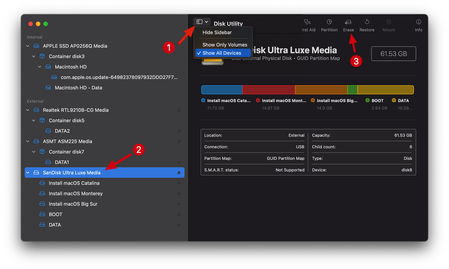 Hướng dẫn chi tiết cách tạo USB chứa Anhdv Boot và nhiều bộ cài macOS tuỳ ý