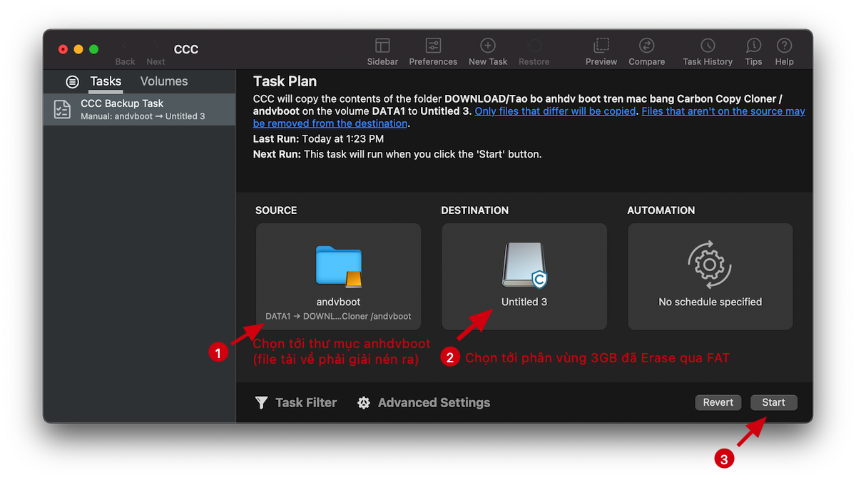 Hướng dẫn chi tiết cách tạo USB chứa Anhdv Boot và nhiều bộ cài macOS tuỳ ý