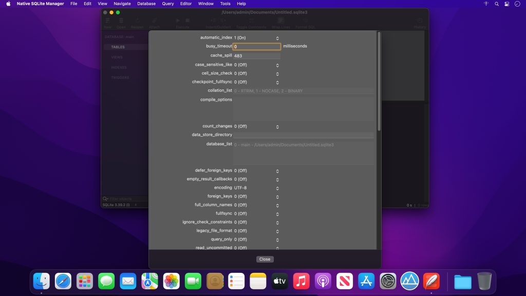 Native SQLite Manager – Công cụ quản lý csdl nhỏ gọn