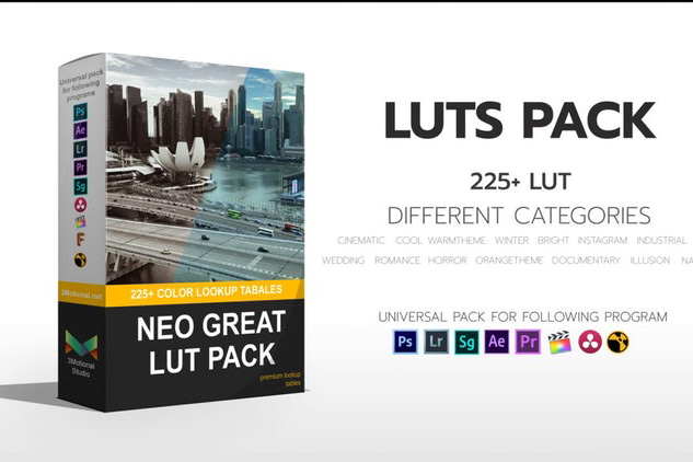 Neo Great LUTs – 225+ LUTs – 225 LUT đẹp