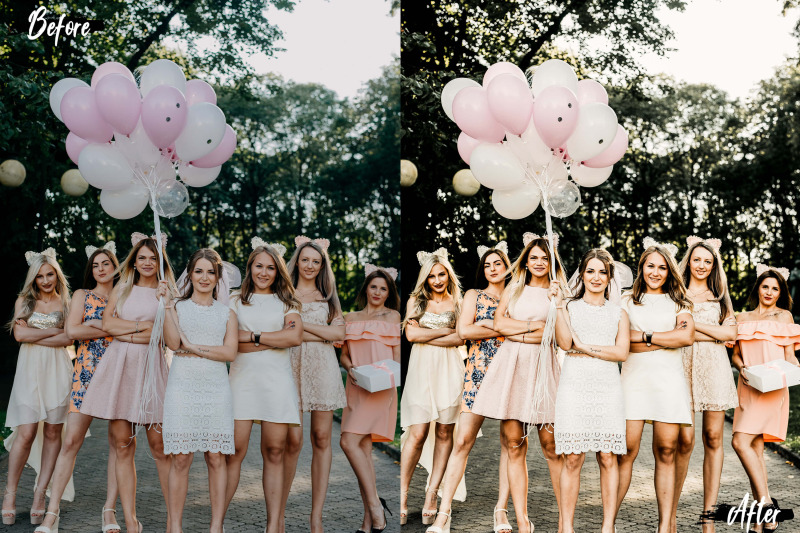Neo Summer Wedding Theme Color Grading photoshop actions – 5 action, LUT chỉnh màu