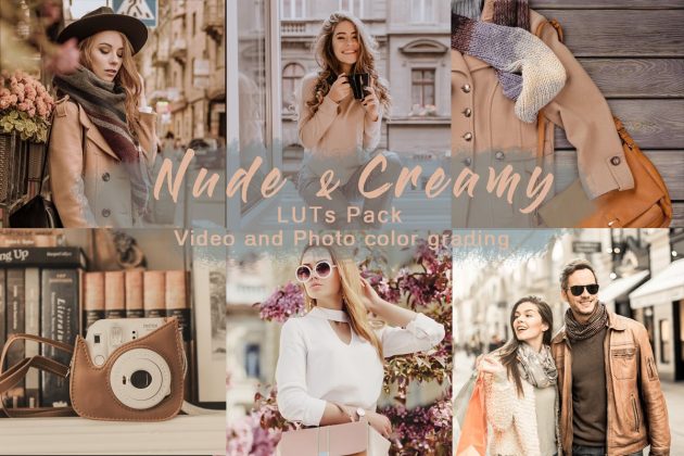 Nude & Creamy | LUTs Pack – Lut tone nâu, nude… nhẹ nhàng