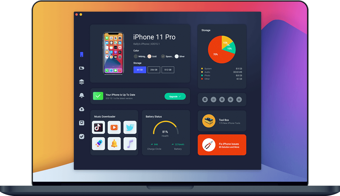 Omni Toolbox – Bộ công cụ quản lý, kiểm tra, bảo trì, sửa lỗi iPhone