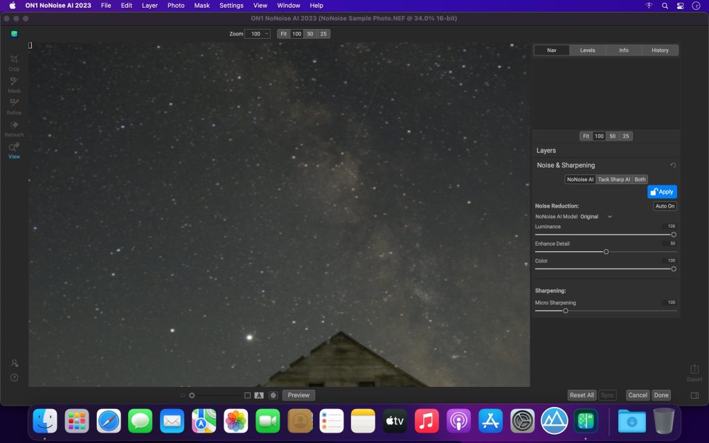 ON1 NoNoise AI 2023 – Ứng dụng khử nhiễu bằng công nghệ AI