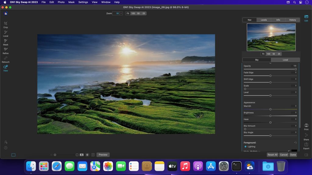 Sky Swap AI 2023 – Tinh chỉnh, thay đổi nền trời dễ dàng