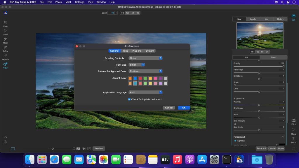 Sky Swap AI 2023 – Tinh chỉnh, thay đổi nền trời dễ dàng