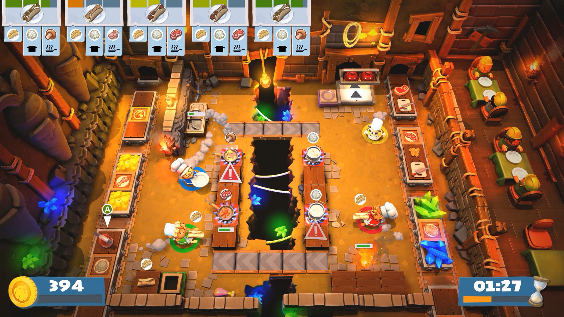 Overcooked! 2 – Tựa game nhập vai siêu vui