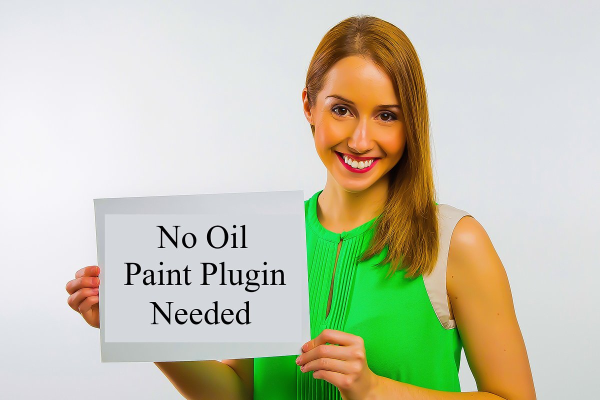 Painterly Oil – Photoshop Action – Action chuyển ảnh thành ảnh sơn dầu