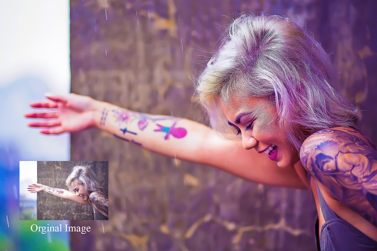 Painterly Oil – Photoshop Action – Action chuyển ảnh thành ảnh sơn dầu