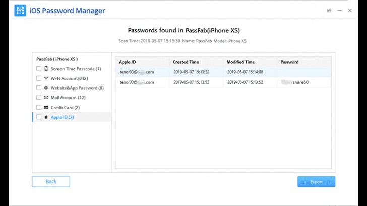 PassFab iOS Password Manager – Tìm lại mật khẩu đã lưu trên thiết bị iOS