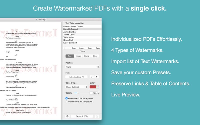PDF Watermarker – Phần mềm “đóng dấu” cho file PDF dễ dàng