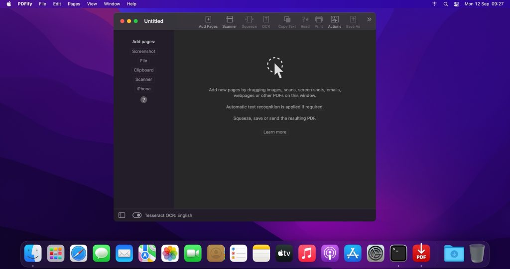 PDFify – Công cụ đọc, chỉnh sửa PDF gọn nhẹ