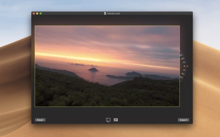 Perfect Horizon – Làm thẳng và xoay video đơn giản