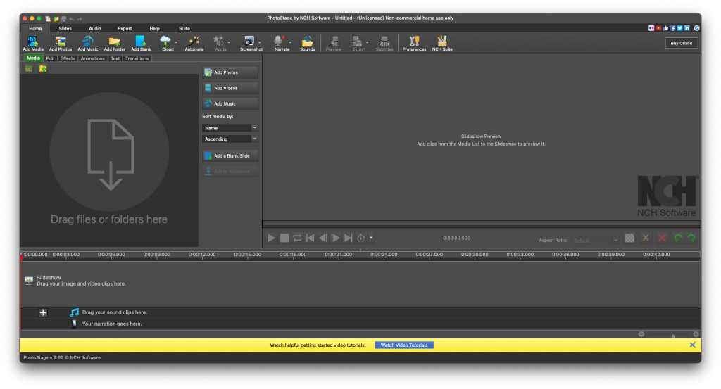 PhotoStage – Trình tạo Slideshow cho ảnh cực dễ