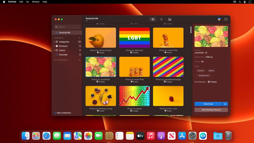PicFindr – Tìm và tải ảnh Free từ rất nhiều nguồn khác nhau