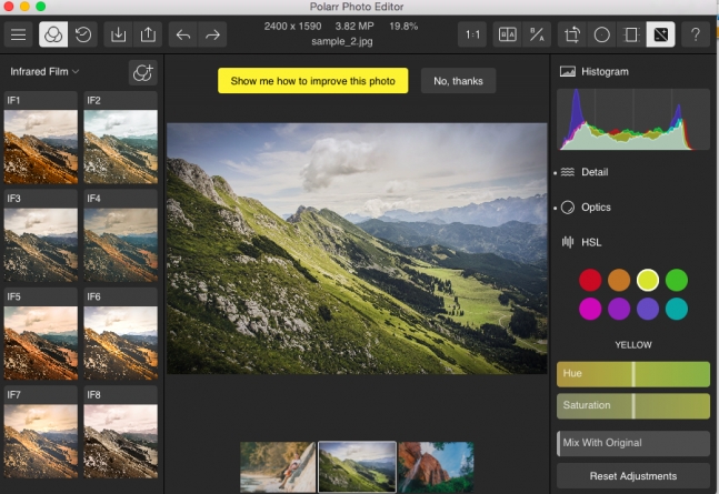 Polarr Photo Editor – Ứng dụng chỉnh sửa ảnh gọn nhẹ, nhưng mạnh mẽ