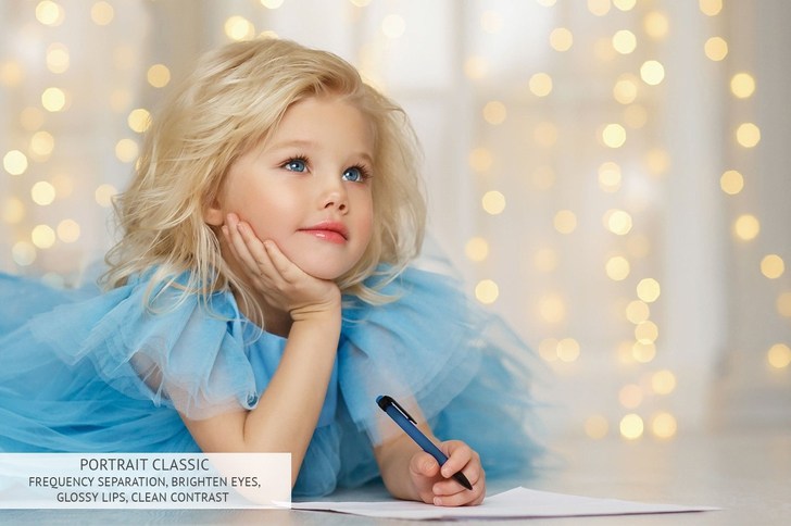 Portrait Photoshop Actions Complete – 290 Action ảnh chân dung