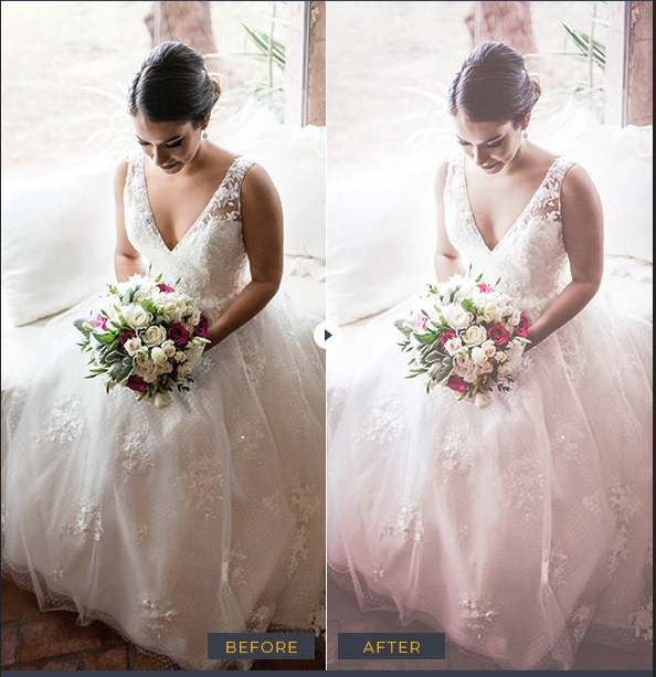 Premium Wedding Lightroom Presets – 10 Preset chỉnh màu chất lượng cao dành cho Lr + Photoshop