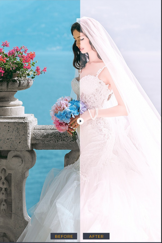 Premium Wedding Lightroom Presets – 10 Preset chỉnh màu chất lượng cao dành cho Lr + Photoshop