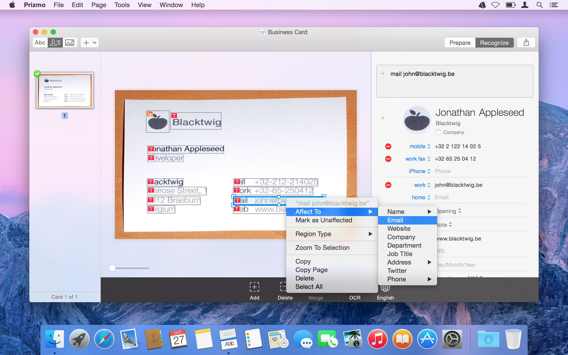 Prizmo – Chuyển ảnh scan, ảnh chụp thành văn bản có thể chỉnh sửa được