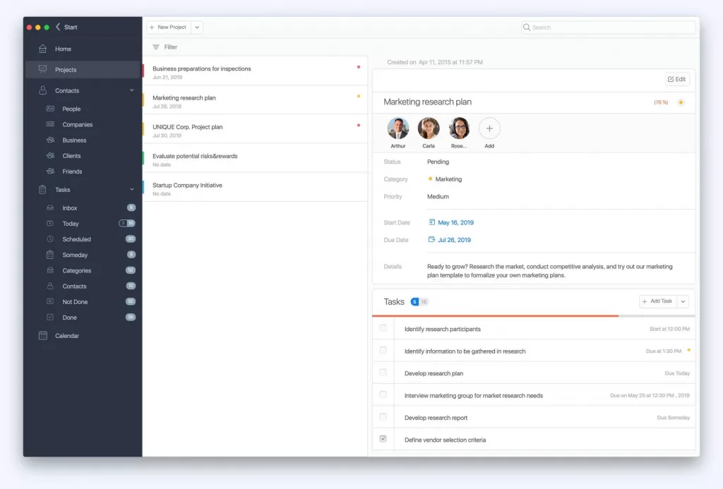 Task Office – Ứng dụng hỗ trợ quản lý, lập kế hoạch