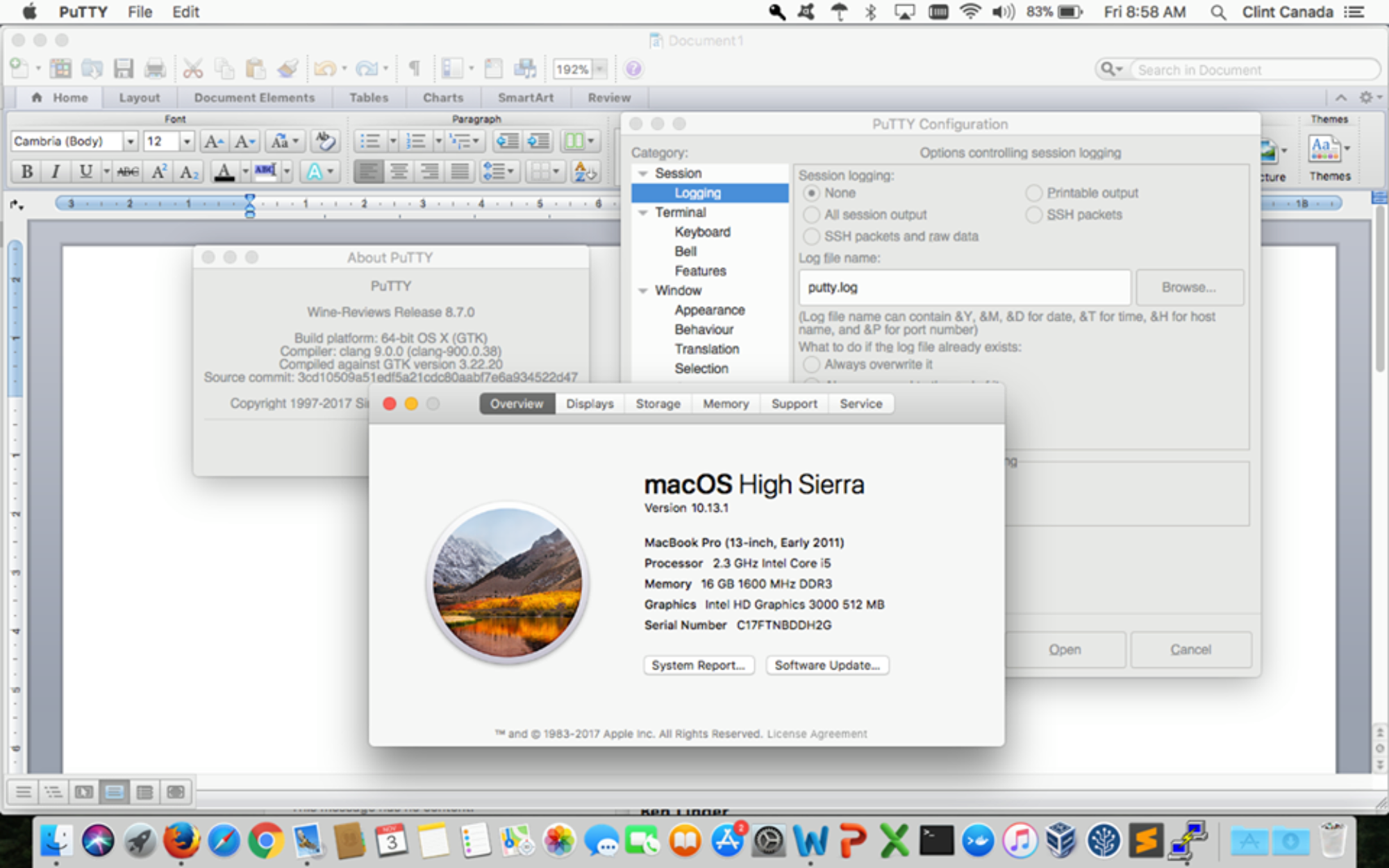 PuTTY for Mac – SSH Client trên Mac