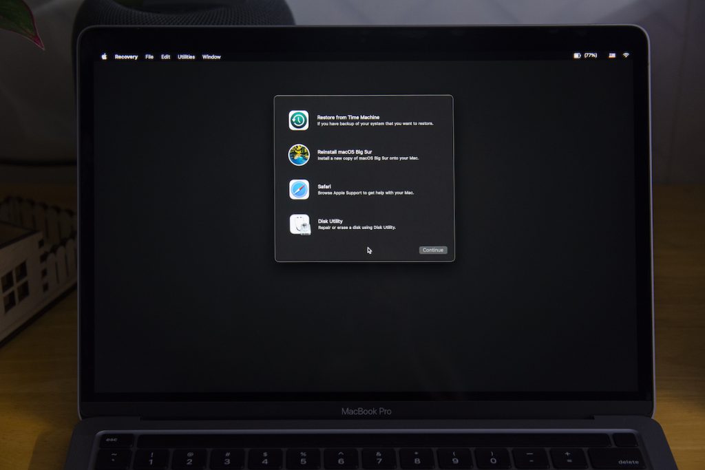 Cách vào Recovery [Startup Options] trên Mac dùng chip Apple Silicon [M1]