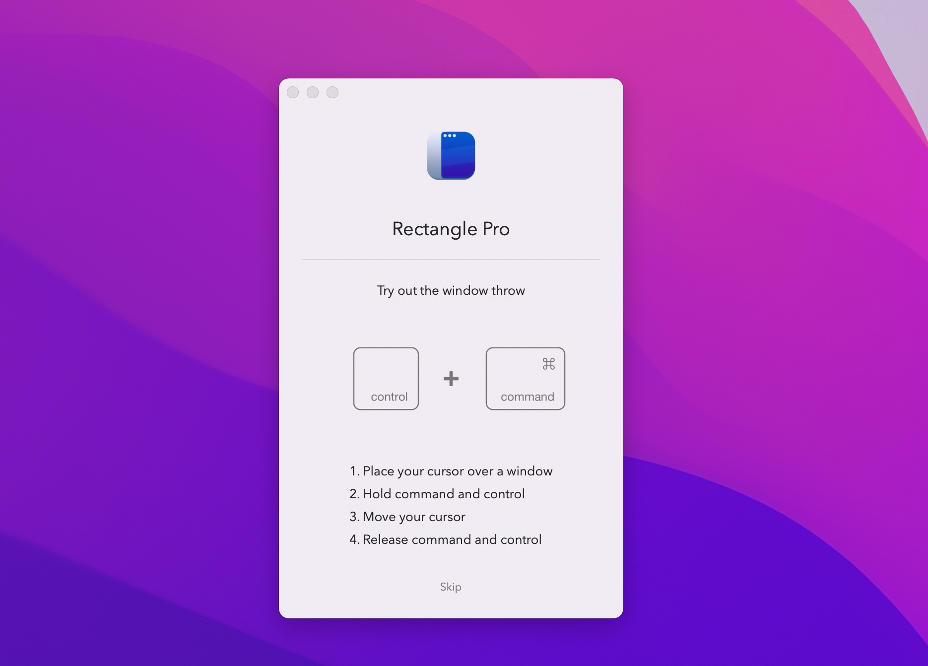 Rectangle Pro – Công cụ quản lý cửa sổ tiện dụng