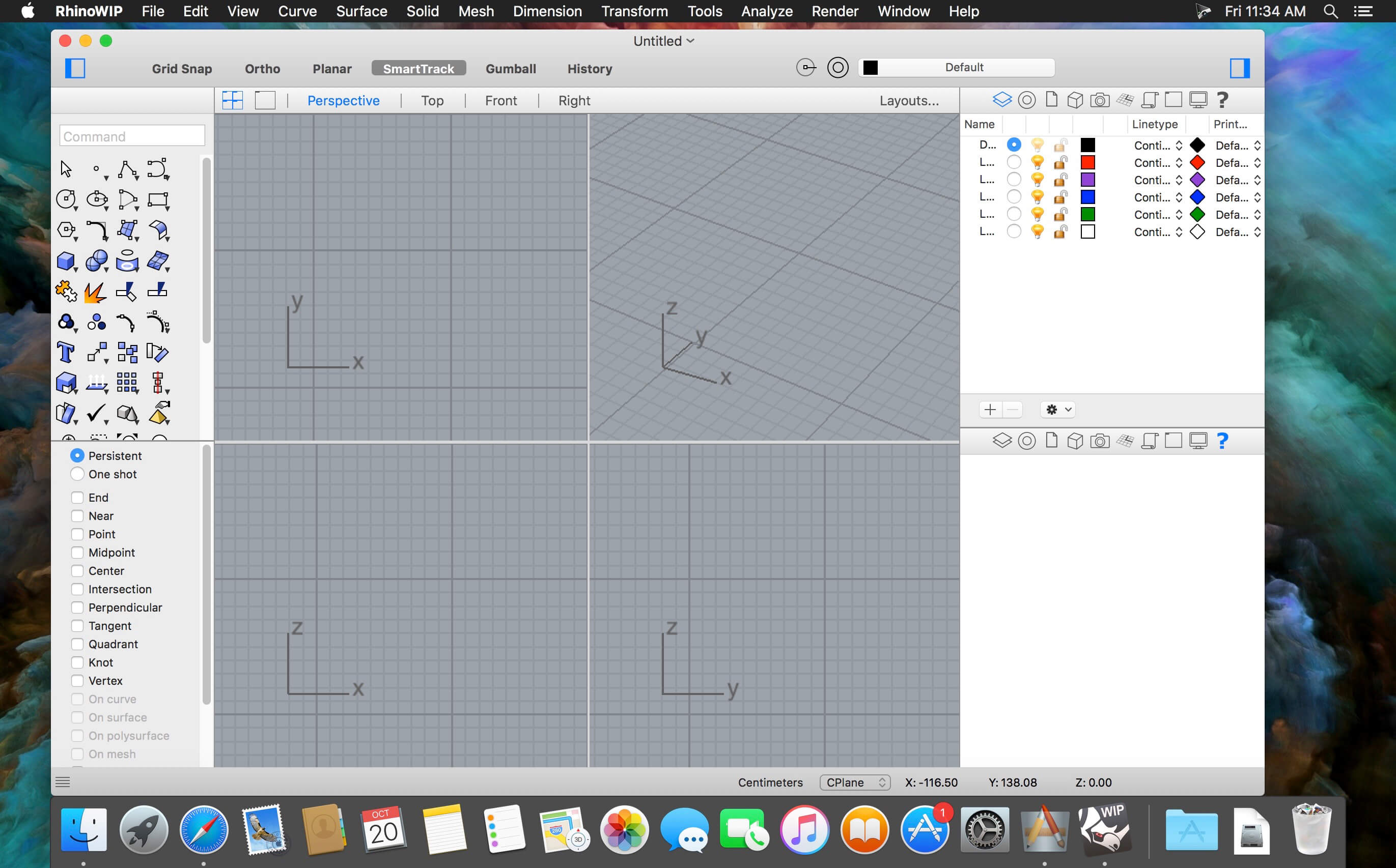 Rhinoceros – Phần mềm vẽ mô hình 3D trên Mac