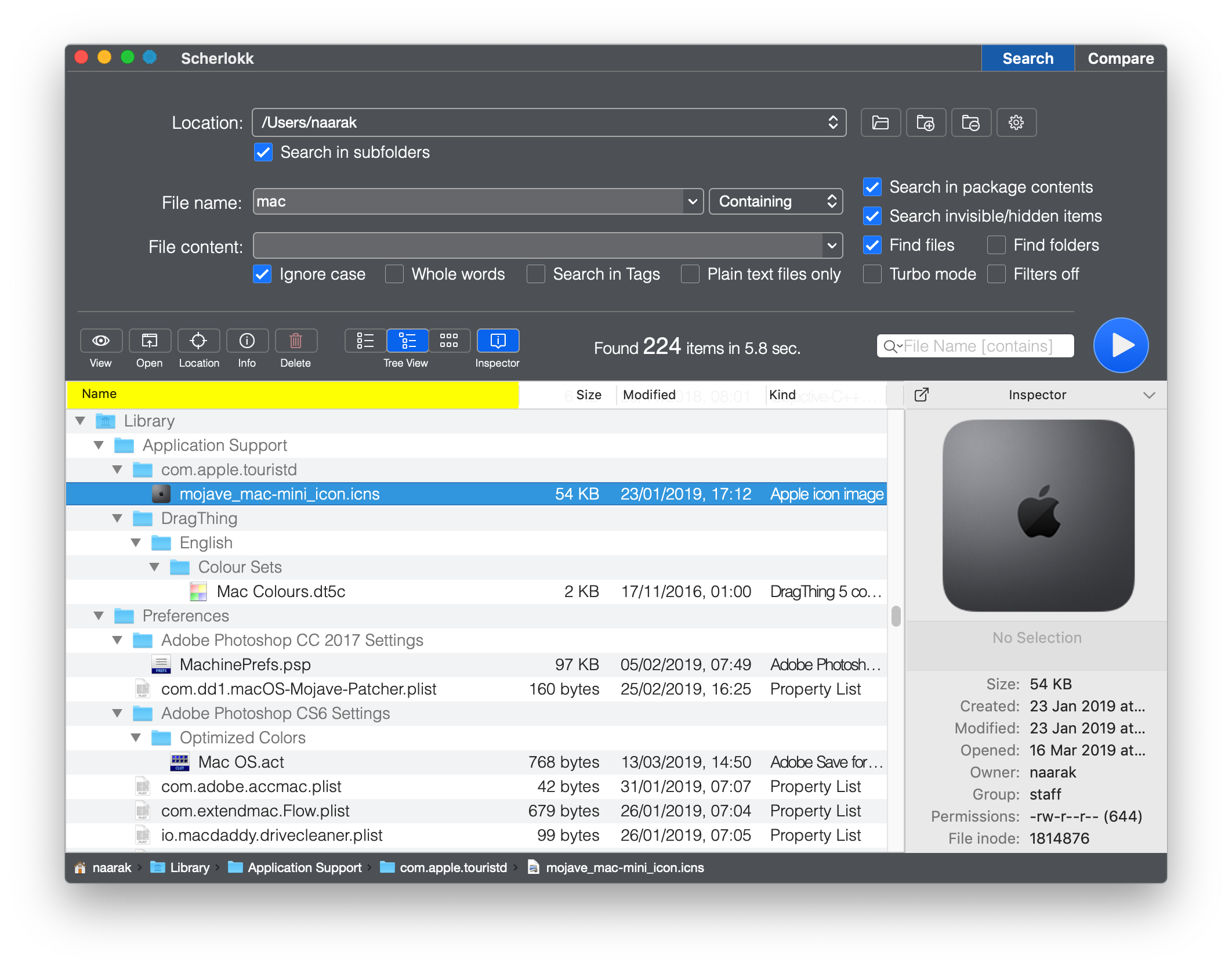 Scherlock – Công cụ tìm kiếm nâng cao trên Mac