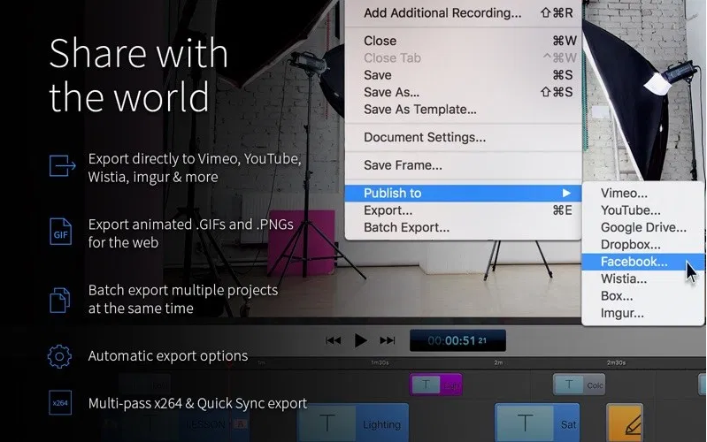 ScreenFlow – Quay phim màn hình trên Mac