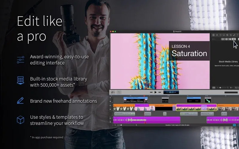 ScreenFlow – Quay phim màn hình trên Mac