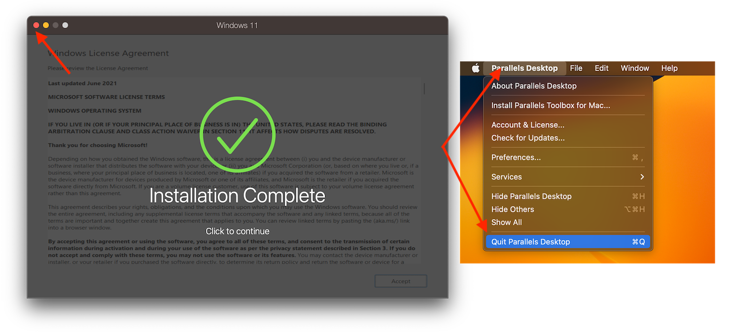 Parallels Desktop 20 – Hướng dẫn cài đặt