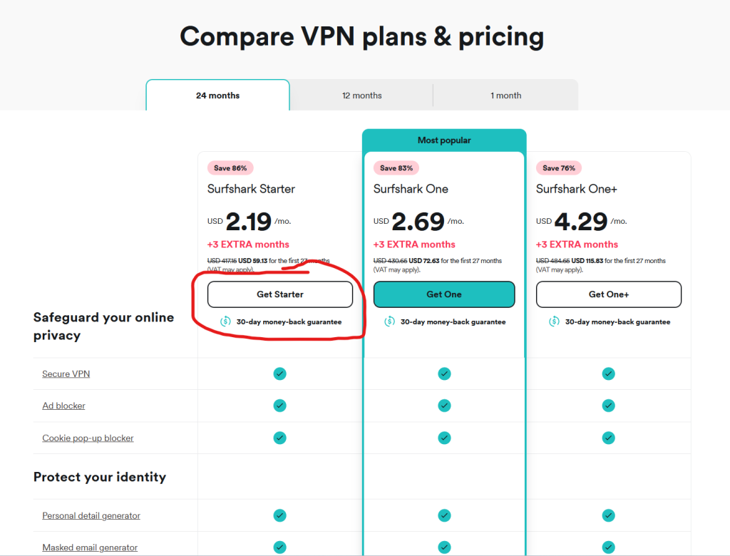 Mua Surfshark Giá tốt