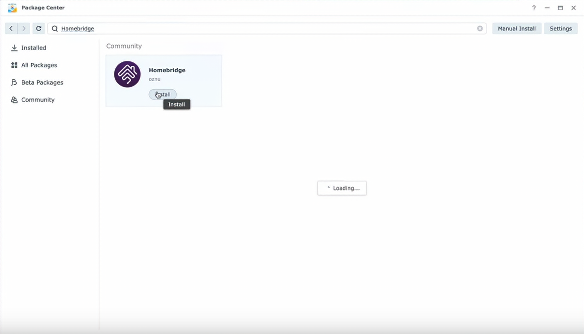 Cách cài Homebridge lên NAS Synology