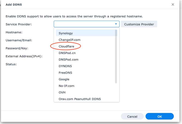 Hướng dẫn tạo tên miền truy cập NAS bằng DDNS của Cloudflare