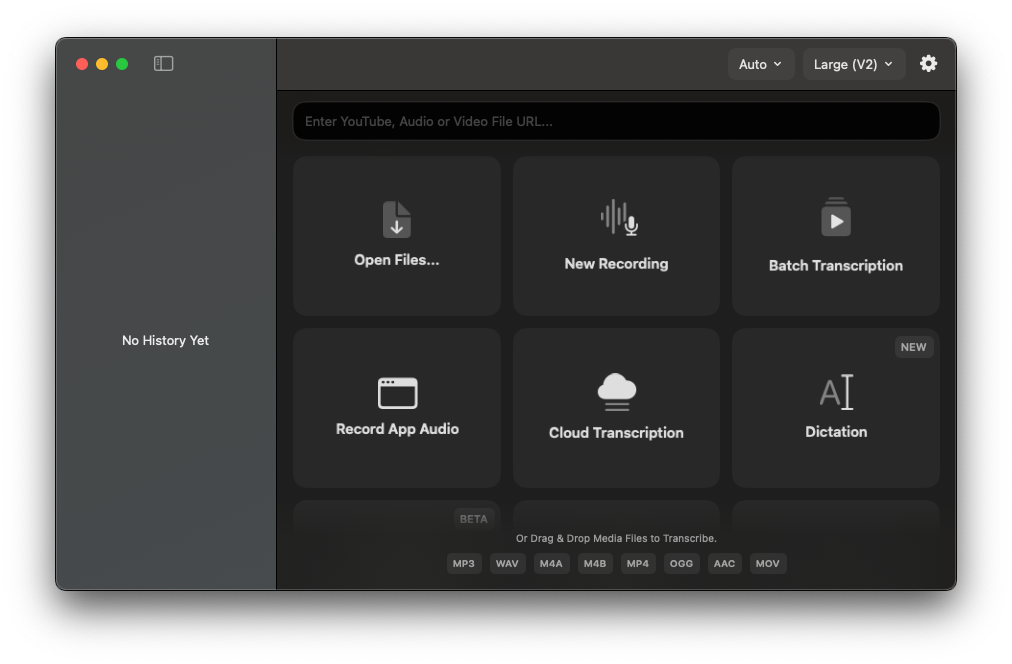 Whisper Transcription – Phần mềm Speech to text