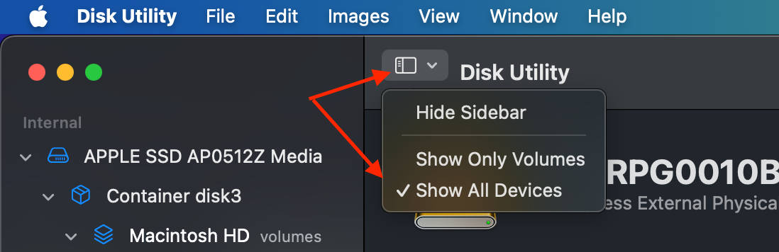 Cách đưa thư mục Home và ứng dụng ra ổ cứng ngoài
