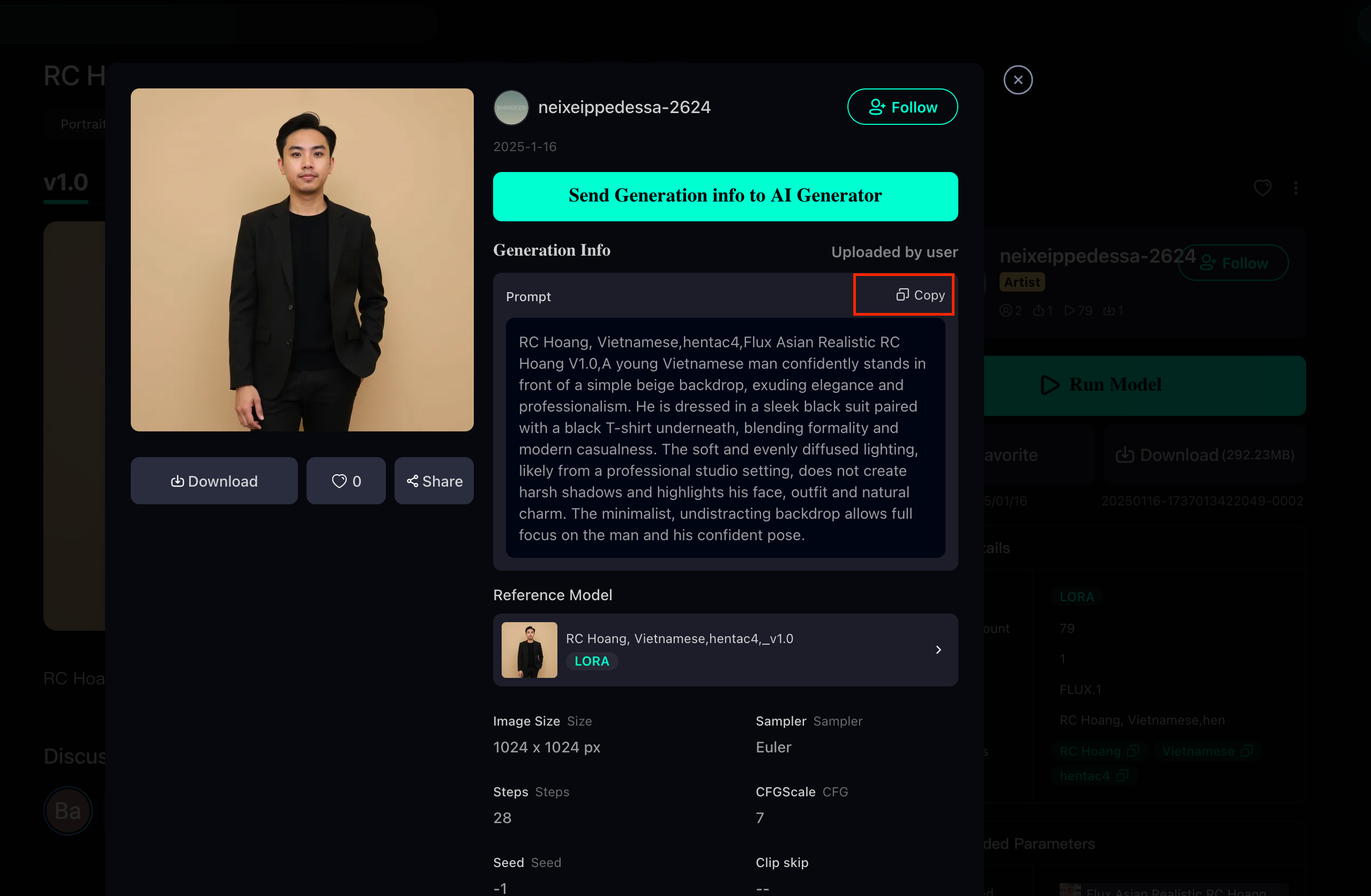 Hướng dẫn tự tạo ảnh cá nhân bằng AI miễn phí