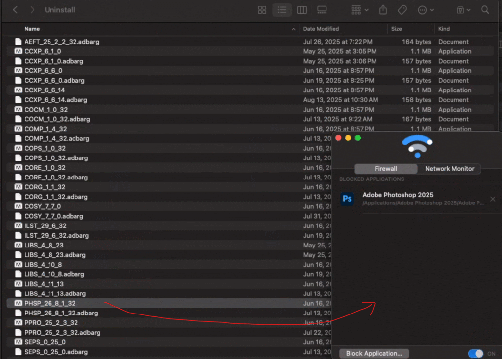 Hướng dẫn sửa lỗi: “This unlicensed Adobe app will be disable soon….”