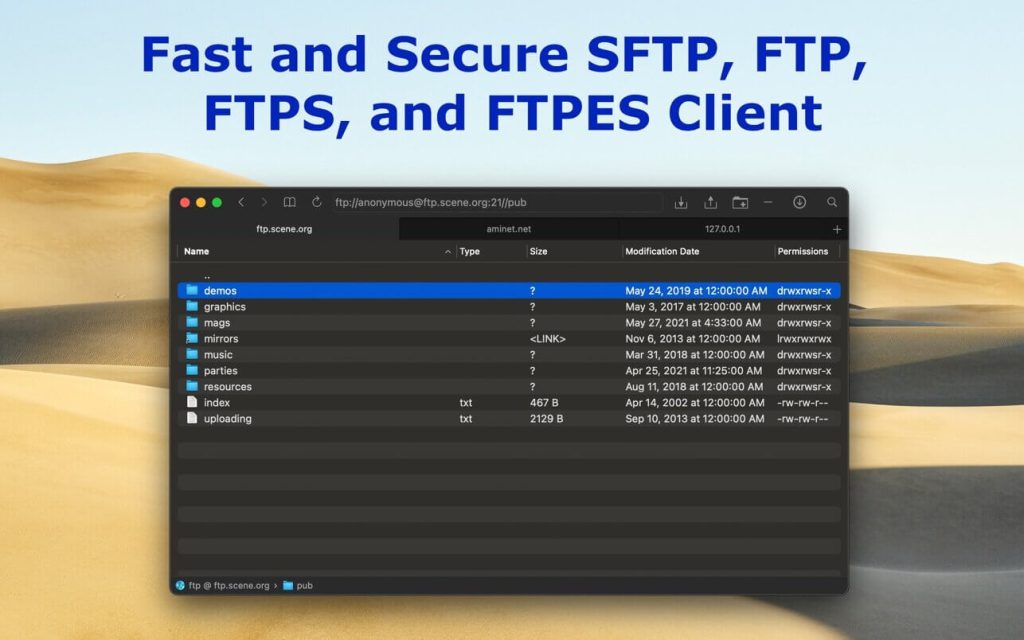 SFTPCommander – Trình kết nối FTP, SFTP chuyên dụng