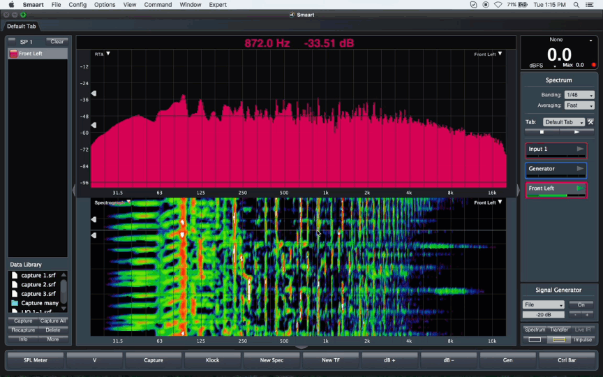 Smaart v8, 9 – Công cụ đo lường, phân tích âm thanh trong thời gian thực