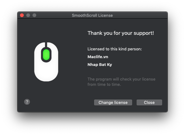 SmoothScroll – Giúp Magic Mouse “mượt” hơn