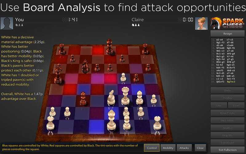 [Game Mini] SparkChess – Game cờ vua giải trí trên Mac