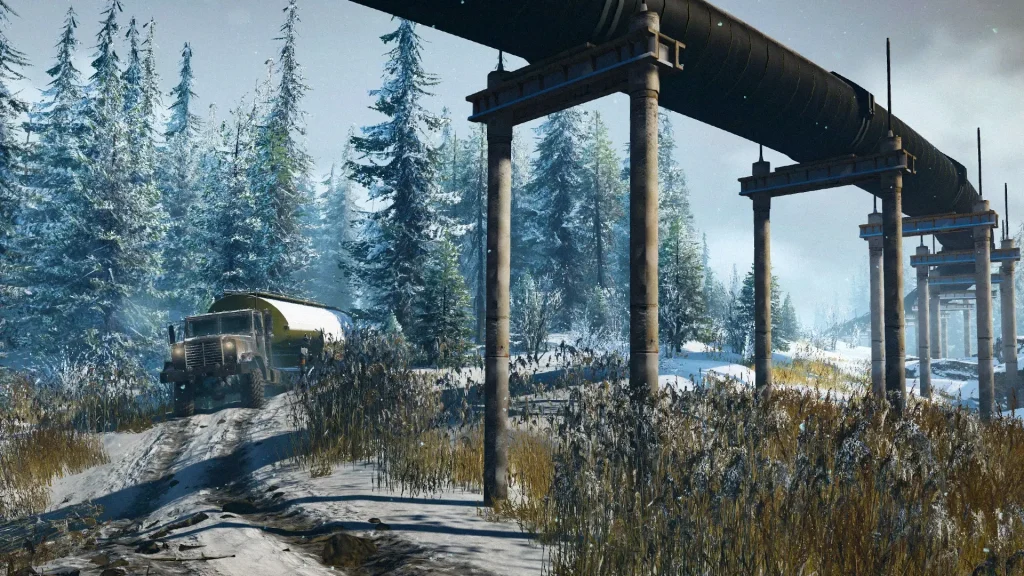 SnowRunner – Game lái xe đường trường khá thú vị