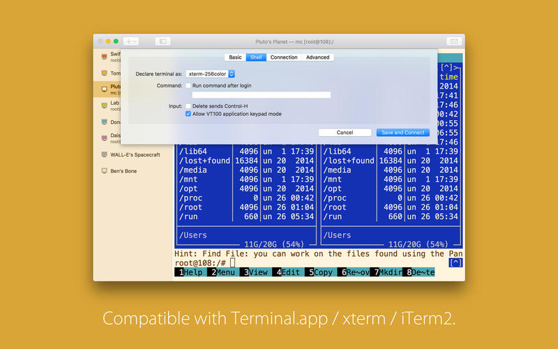 SSH Shell – SSH Client trên Mac